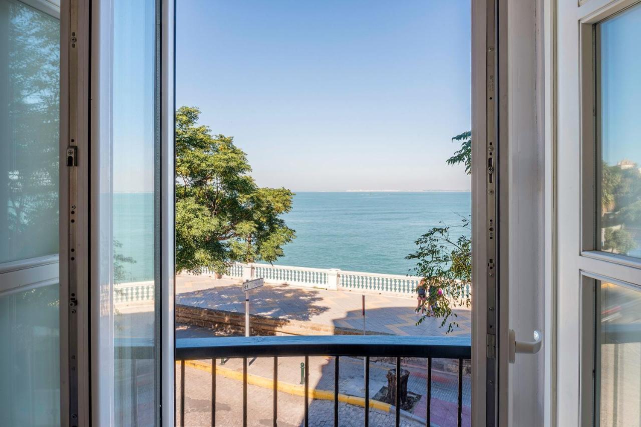 Apto Argüelles vistas a la bahía Cádis Exterior foto
